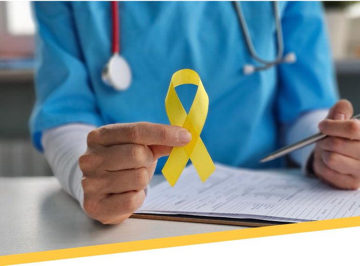 小児がん支援活動の様子